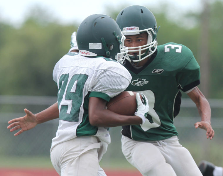 Ellison Football Scrimmage